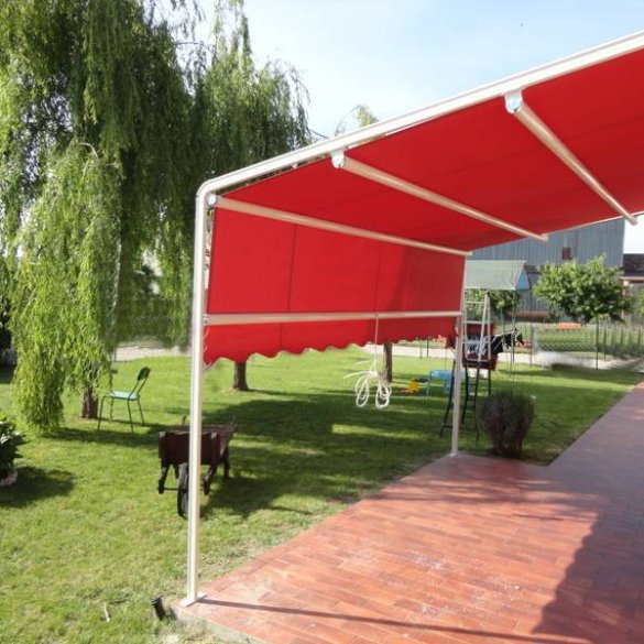 Tenda per dehors a guide laterali S85